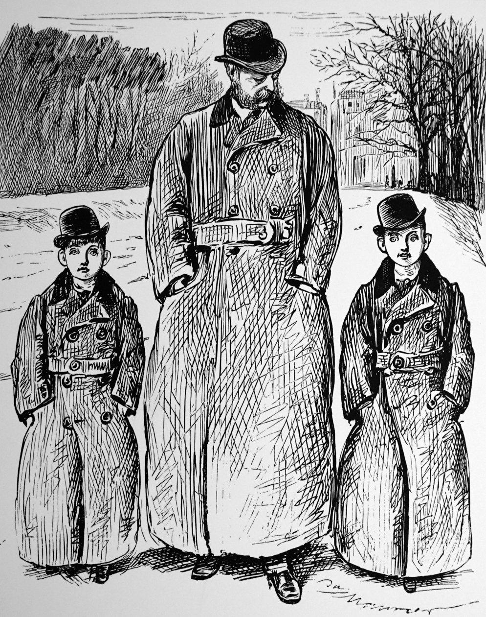 Il telegramma da uno scellino da George du Maurier