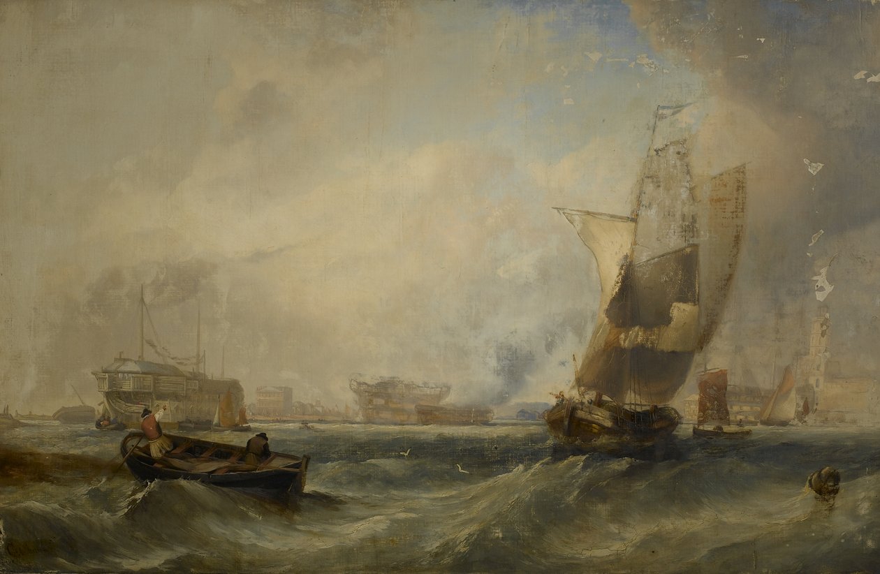 Un Pezzo di Mare, 1831 da George the Elder Chambers