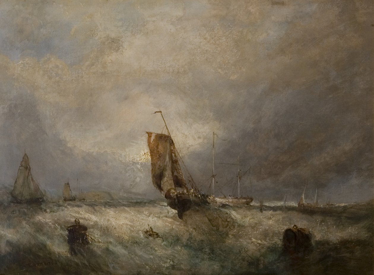 Marina, c.1840 da George the Elder after Chambers
