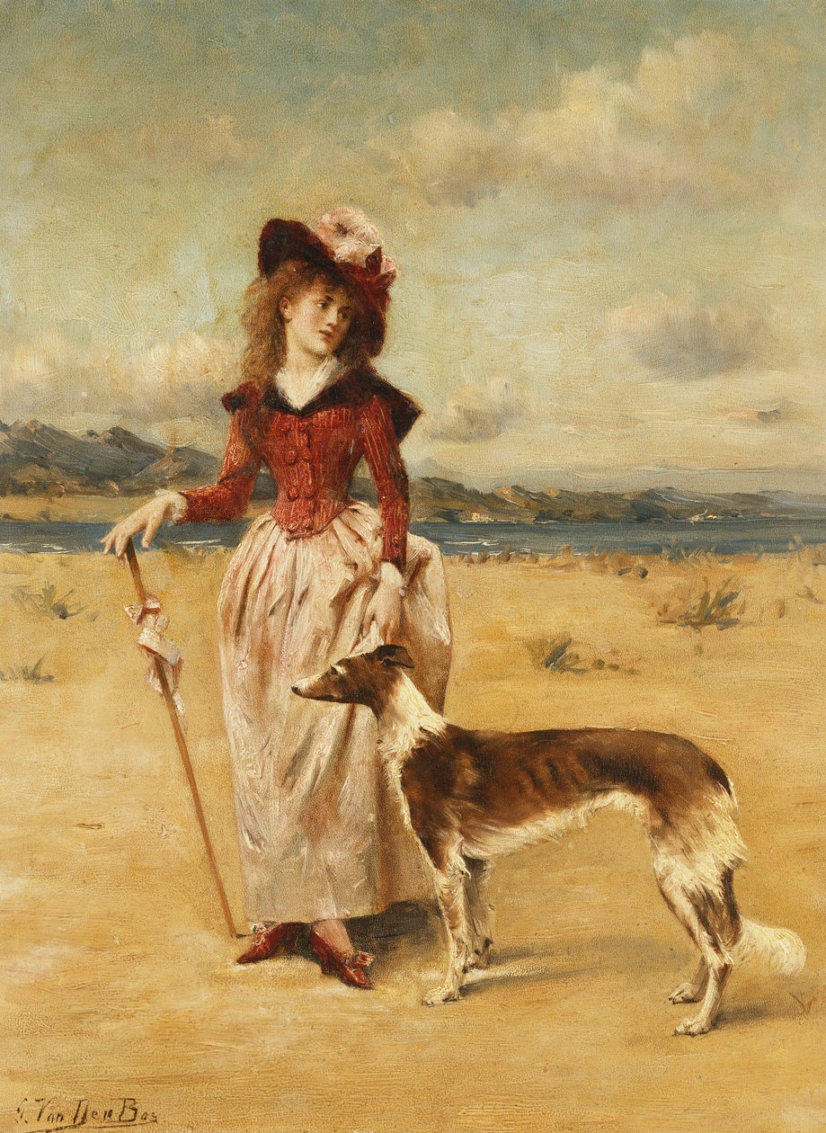 Sulla spiaggia da George van den Bos