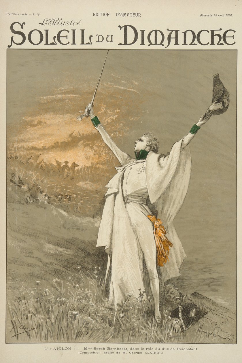Sarah Bernhardt in 
