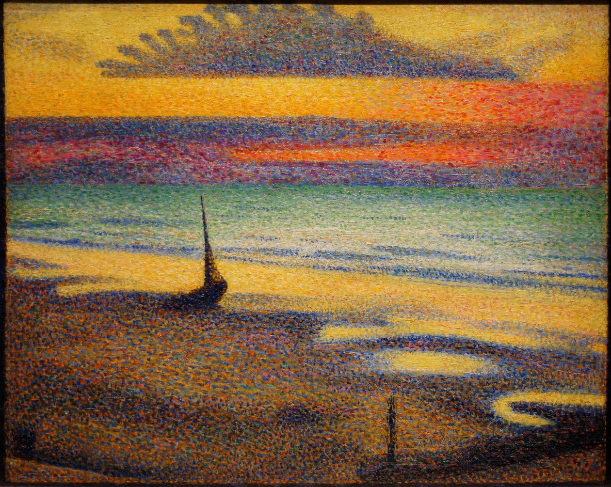 Spiaggia a Heist da Georges Lemmen