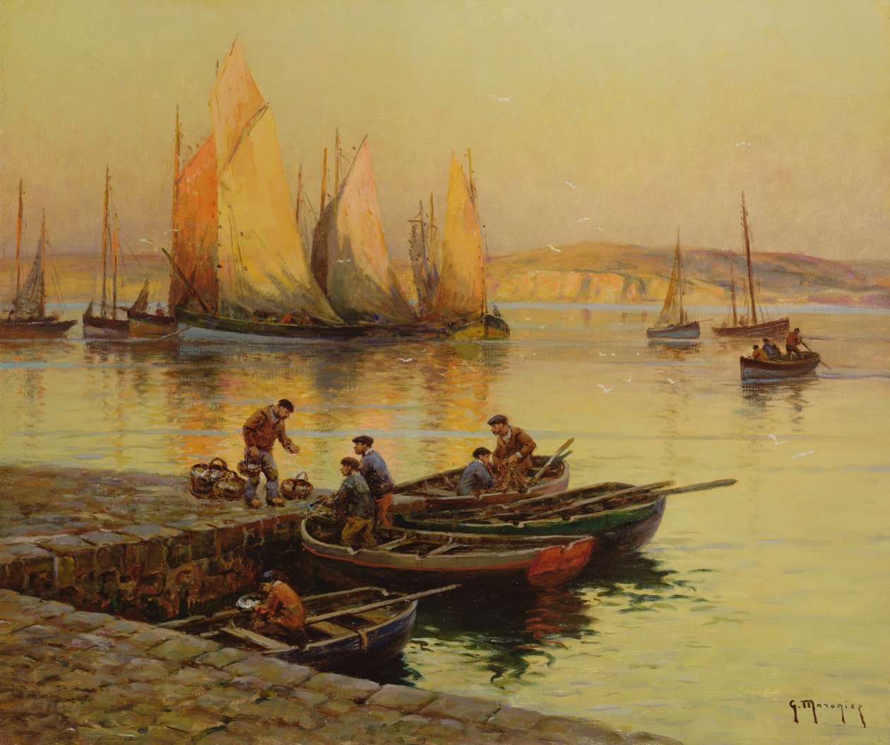 Tramonto da Georges Philibert Charles Maroniez
