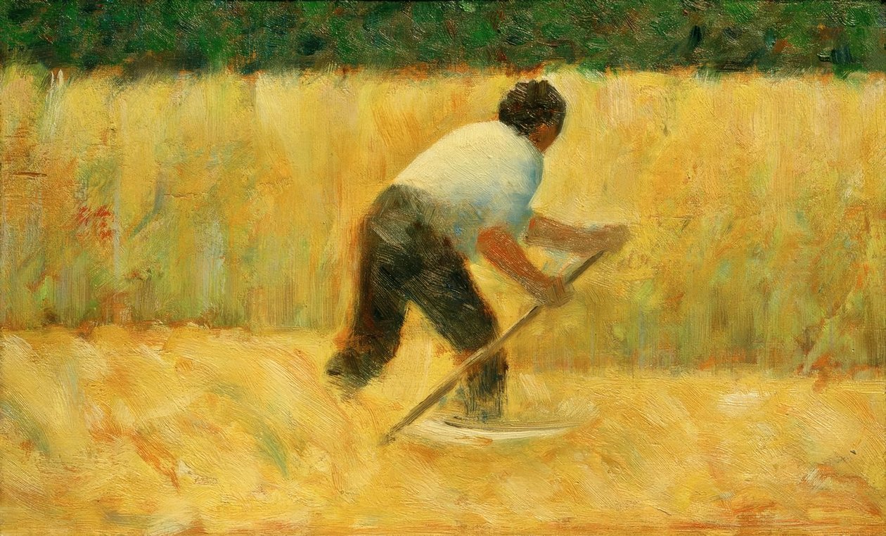 Il Mietitore da Georges Seurat