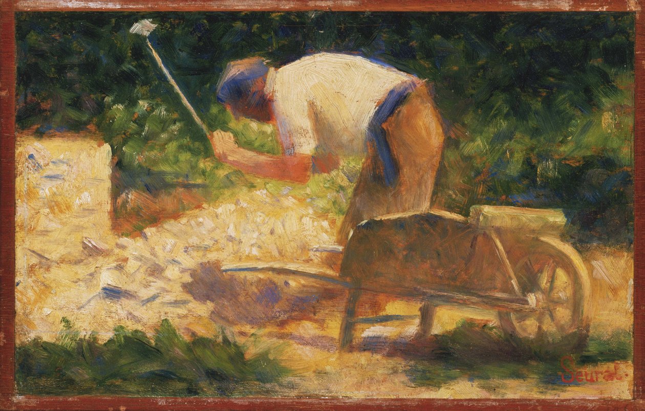 Il rompipietre da Georges Seurat
