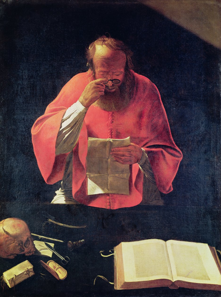 San Girolamo che legge da Georges de La Tour