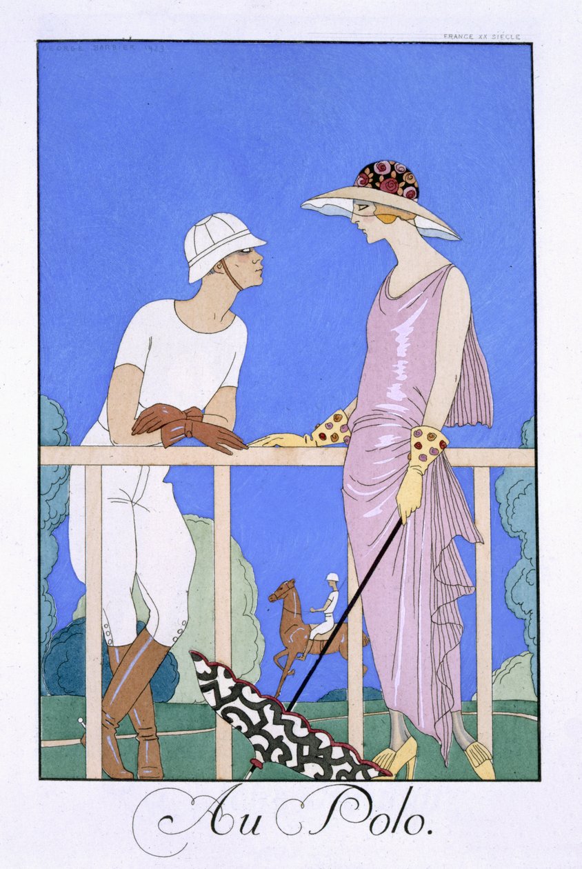 Al Polo da Georges (after) Barbier
