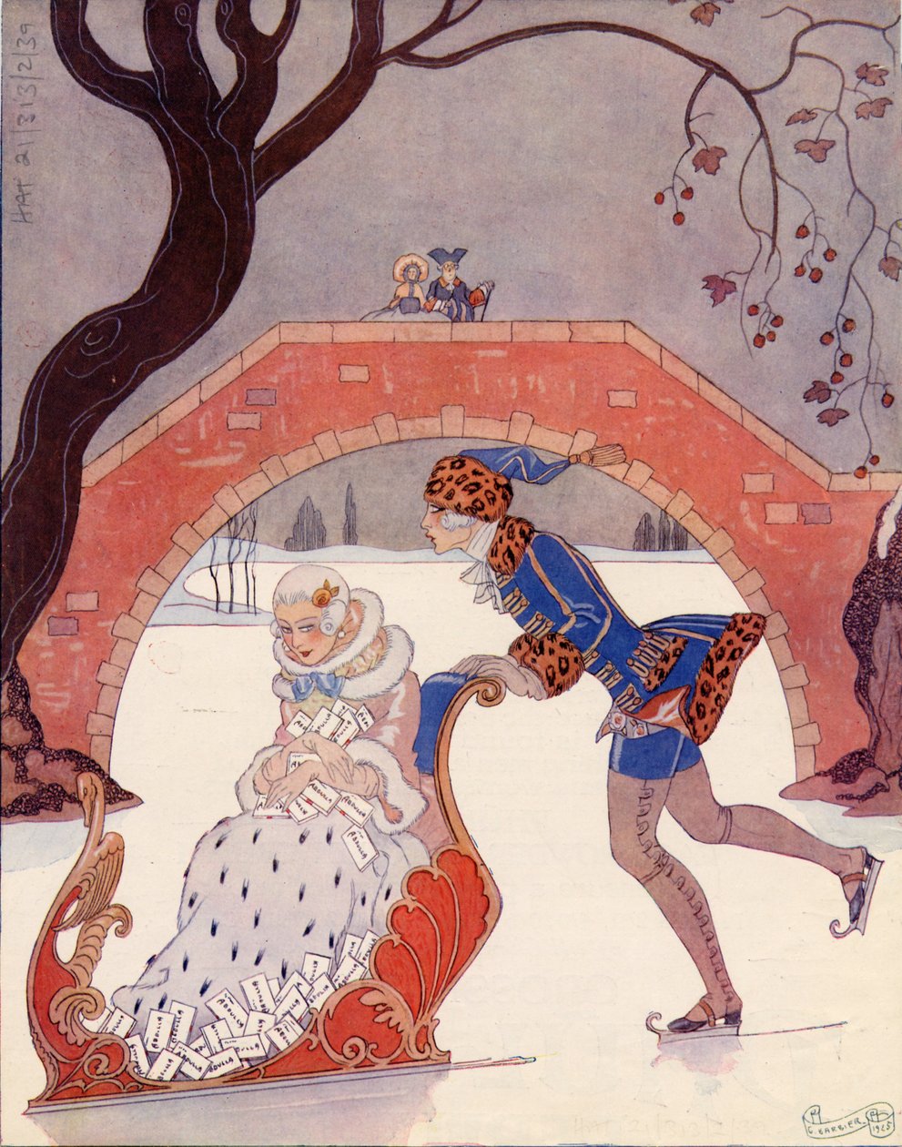 Sigarette Abdulla, 1925 da Georges Barbier