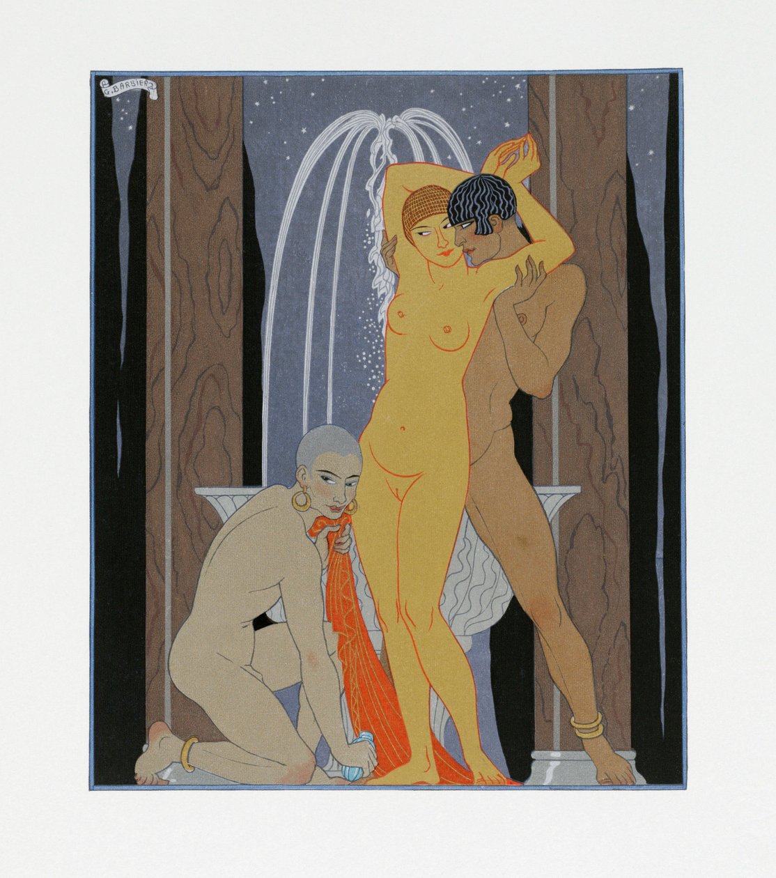 Clodia, matrona impudica da Georges Barbier