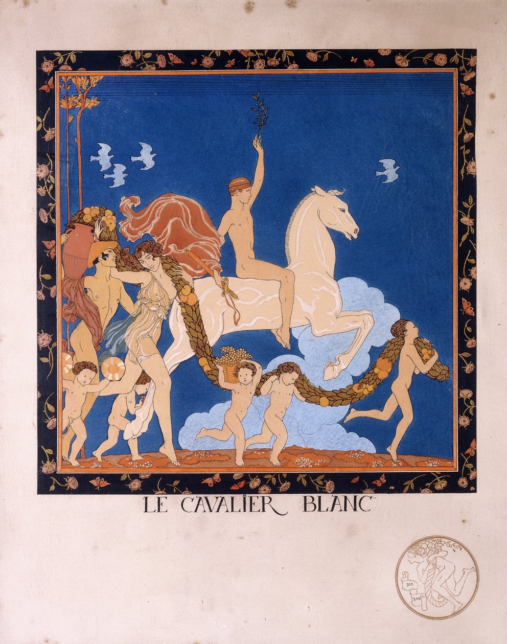 Le Cavalier Blanc da Georges Barbier