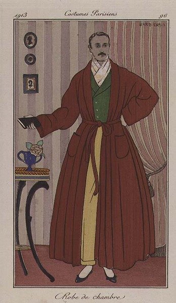 Vestaglia da Georges Barbier