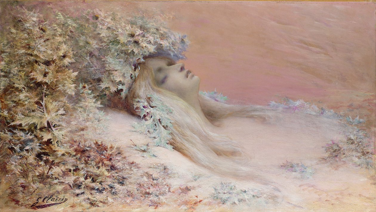 Ofelia tra i Cardi da Georges Clairin