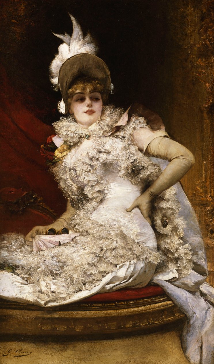 La loggia da Georges Clairin