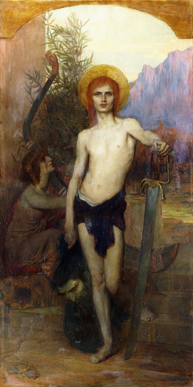 Davide con la Testa di Golia da Georges Lavergne