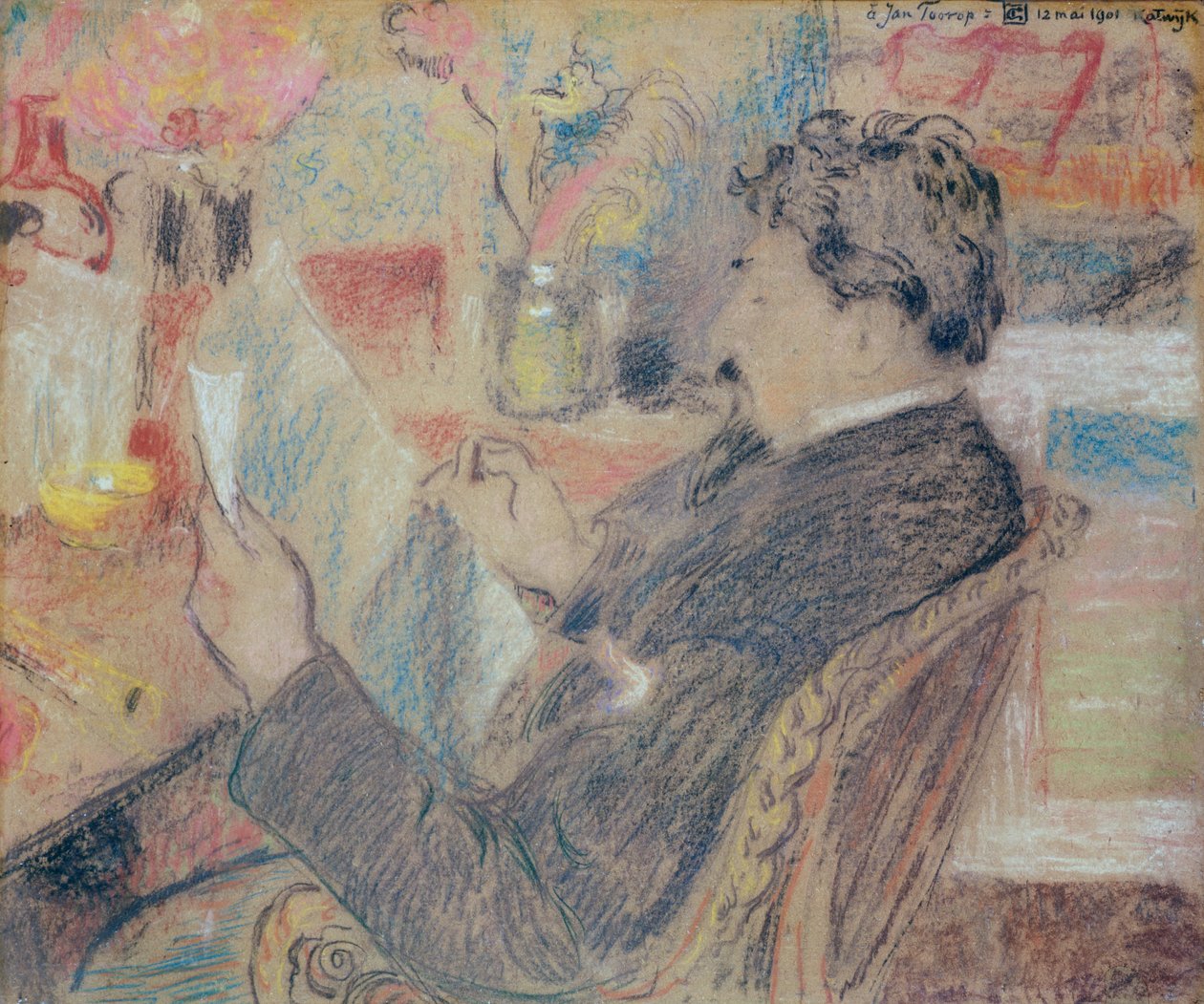 Ritratto di un Uomo, 1901 da Georges Lemmen