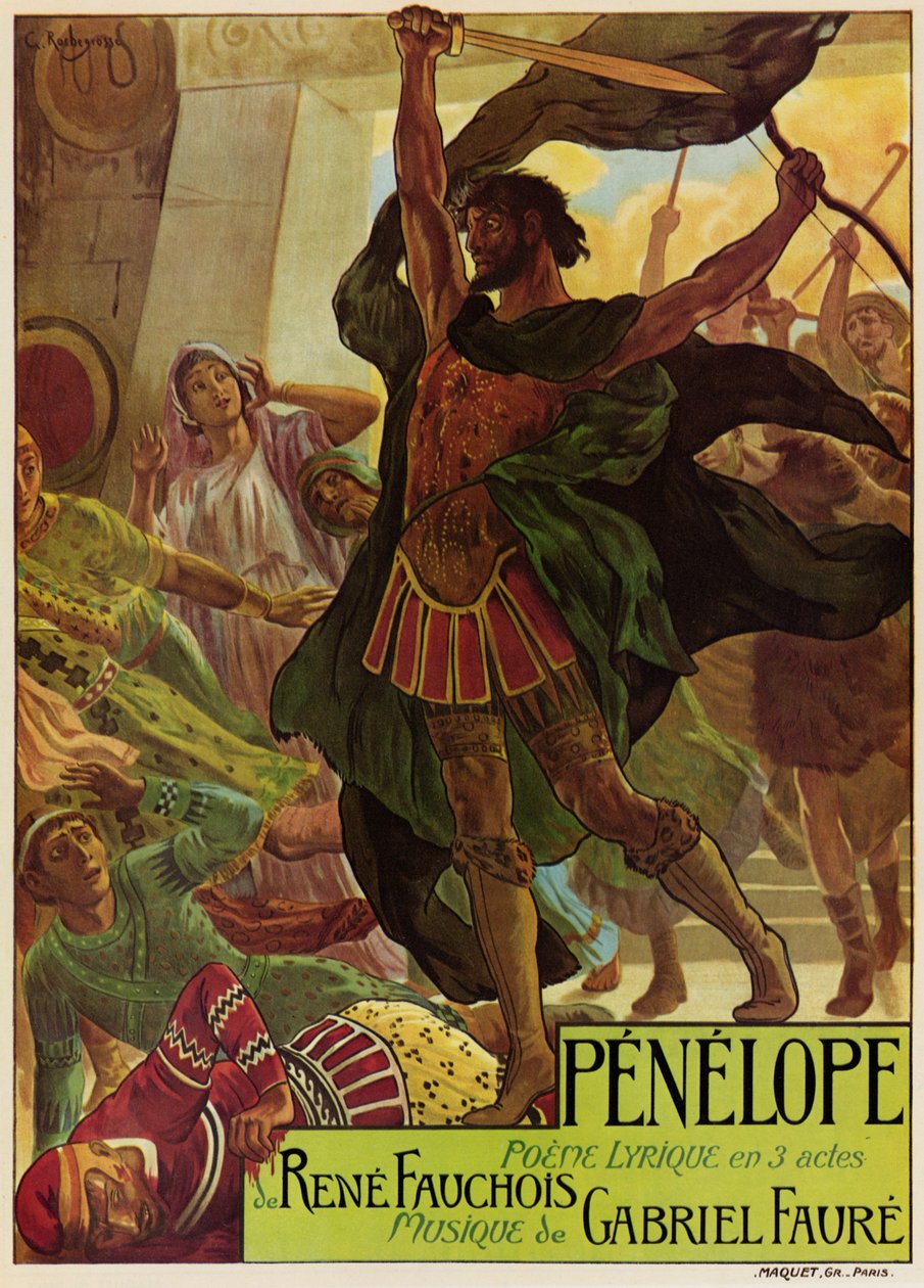 Opera di Gabriel Fauré da Georges Marie Rochegrosse