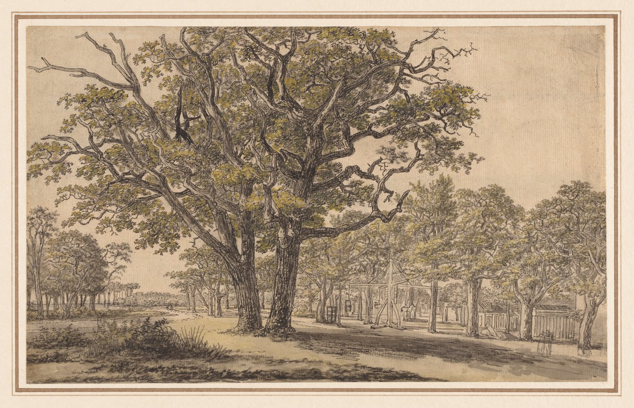 Paesaggio (recto) da Georges Michel