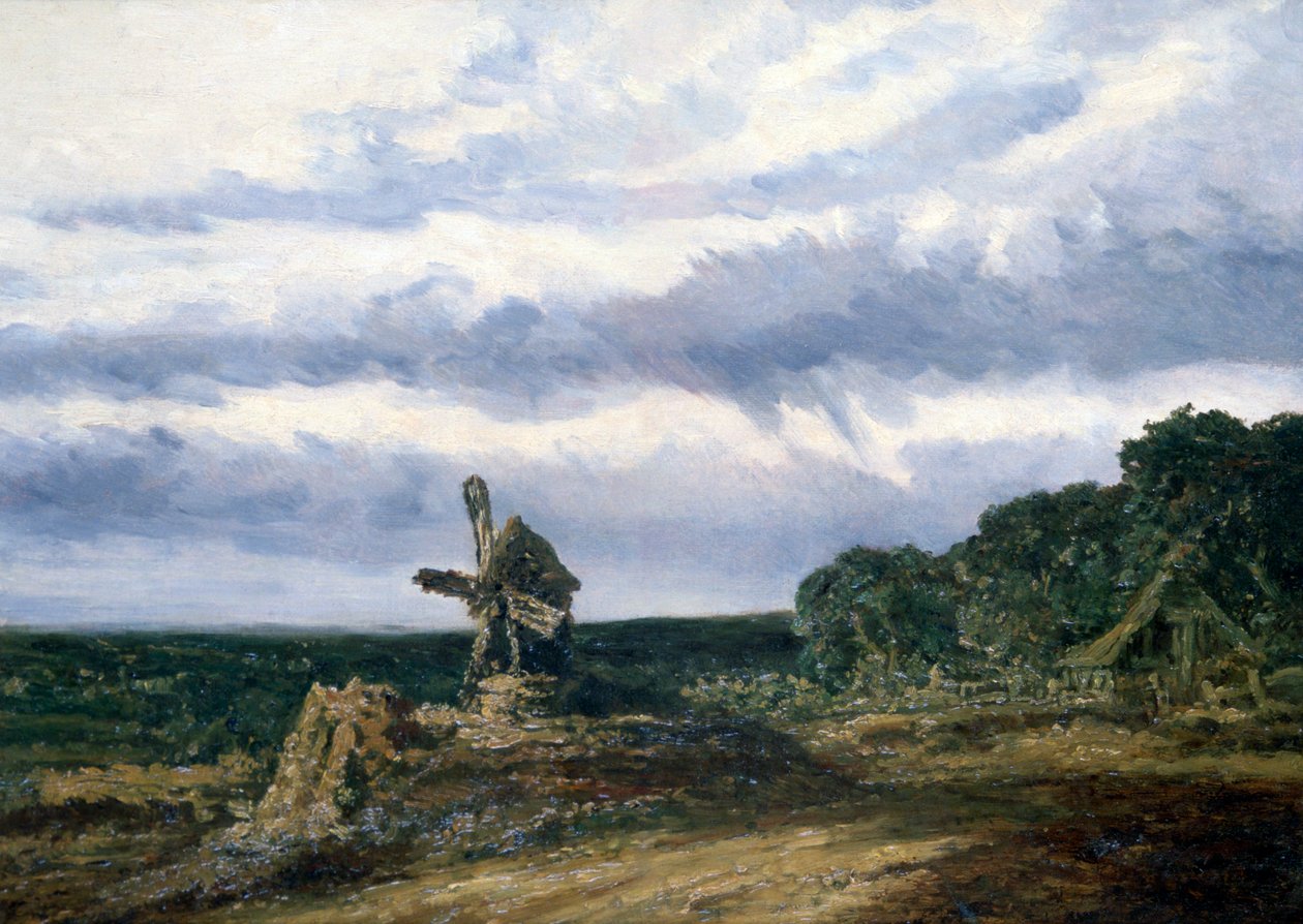 Paesaggio con mulino, c1783-1843 da Georges Michel