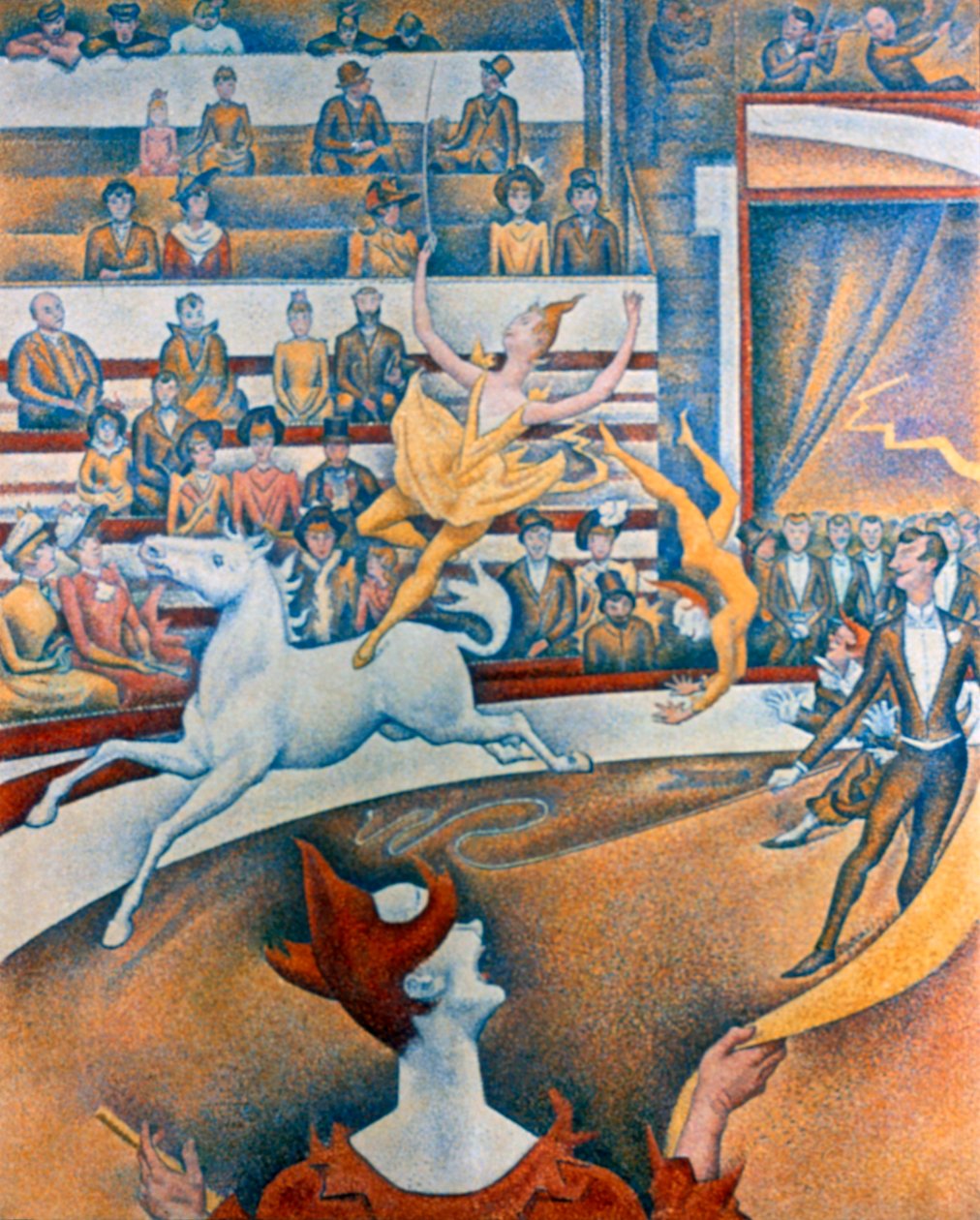 Il circo, 1891 da Georges Pierre Seurat