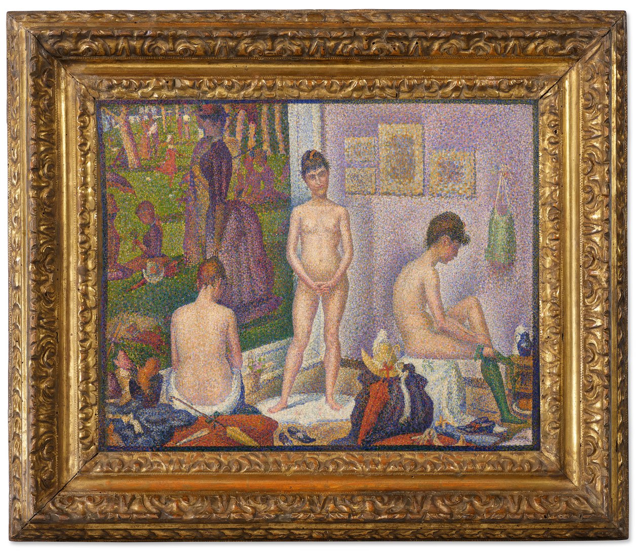 Les Poseuses, Ensemble (Versione ridotta) da Georges Pierre Seurat
