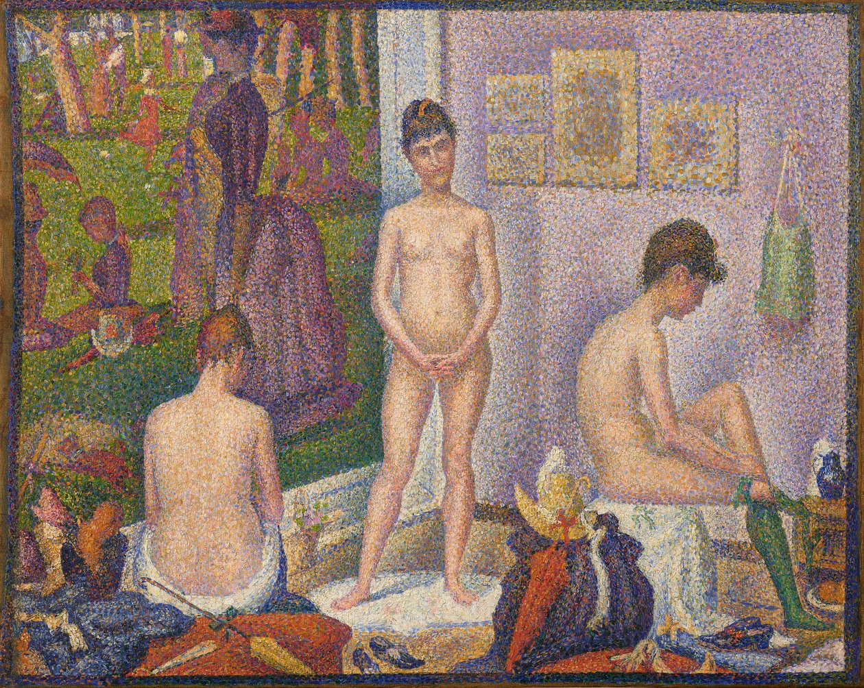 Les Poseuses, Ensemble (Versione ridotta) da Georges Pierre Seurat