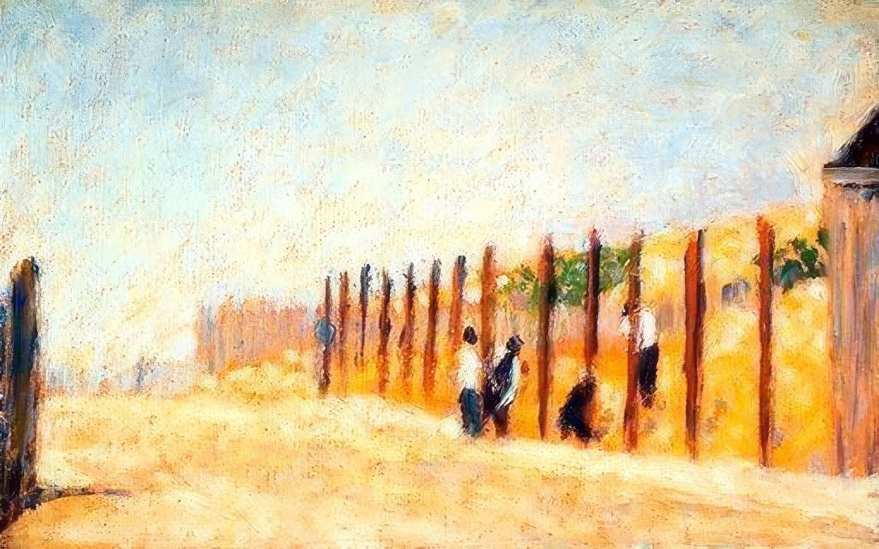 Piantar pali da Georges Seurat