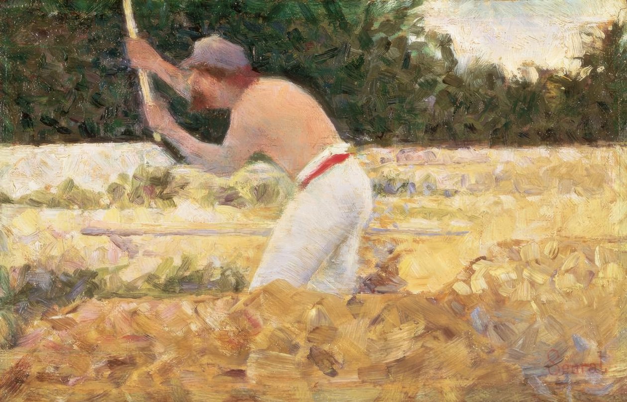 Lo spaccapietre da Georges Seurat