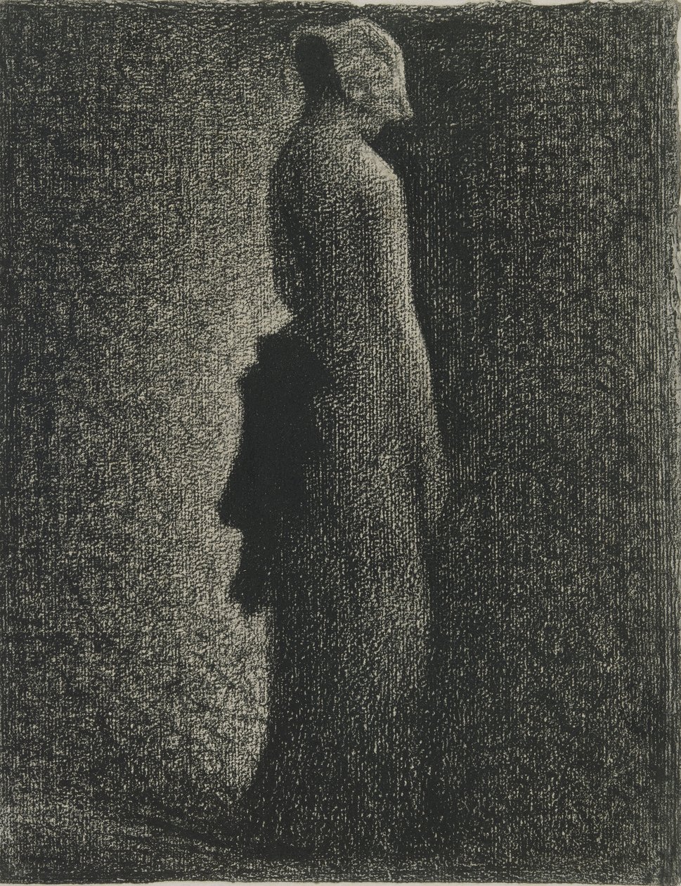 La cravatta nera da Georges Seurat