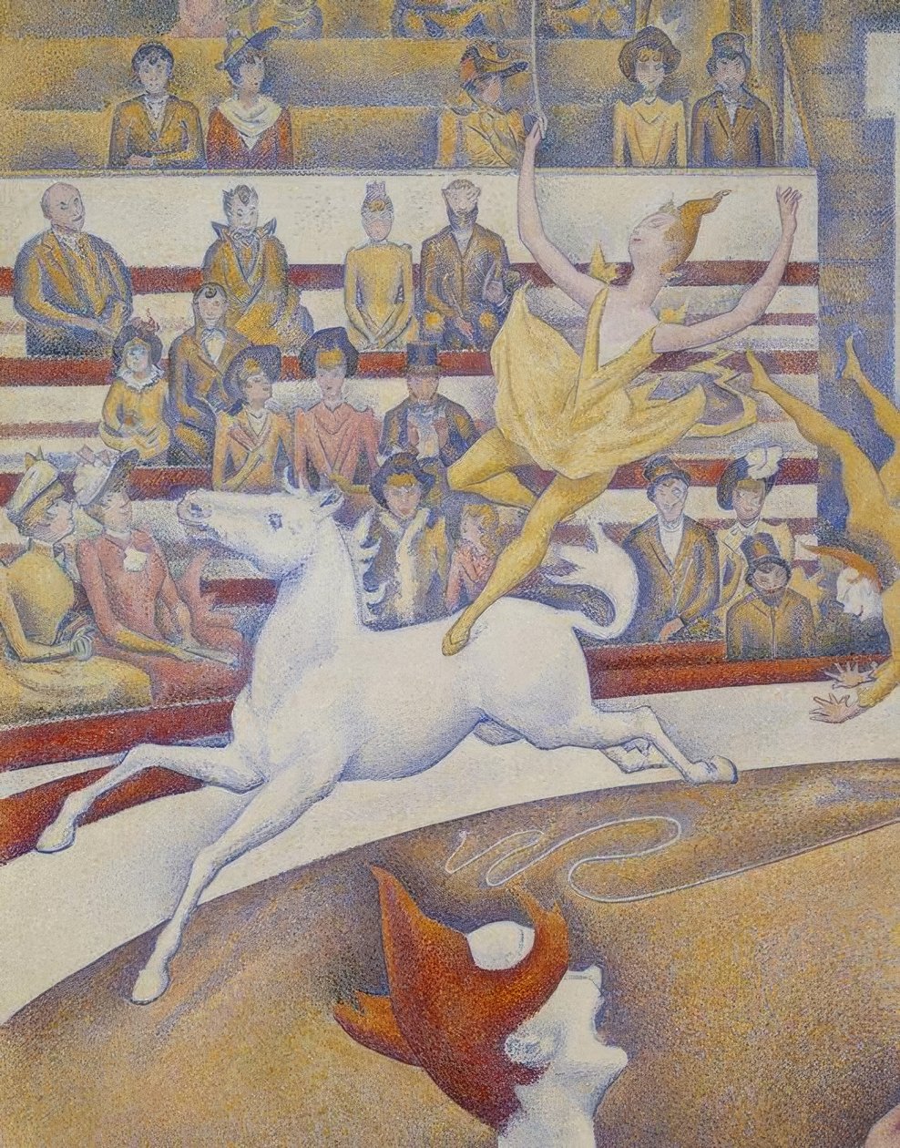 Il circo da Georges Seurat