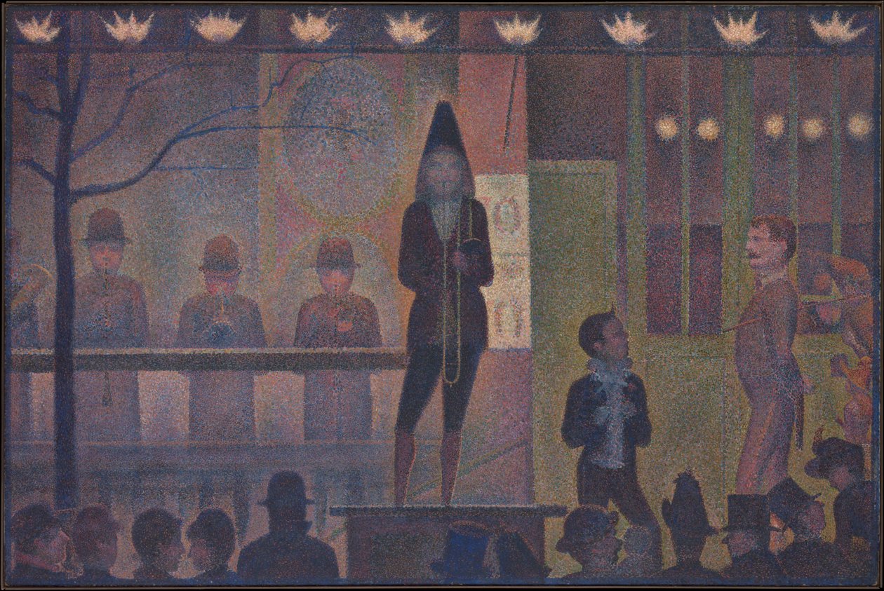 Parata del circo da Georges Seurat