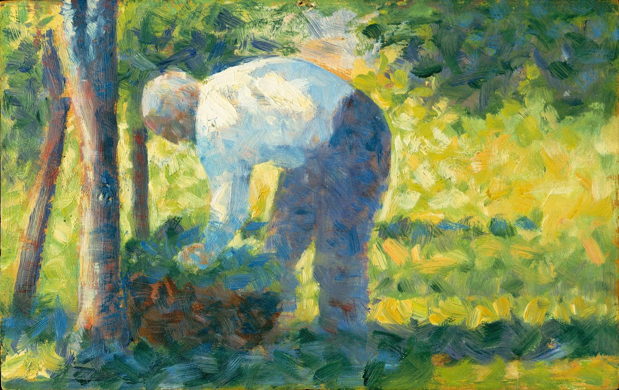 Il giardiniere da Georges Seurat