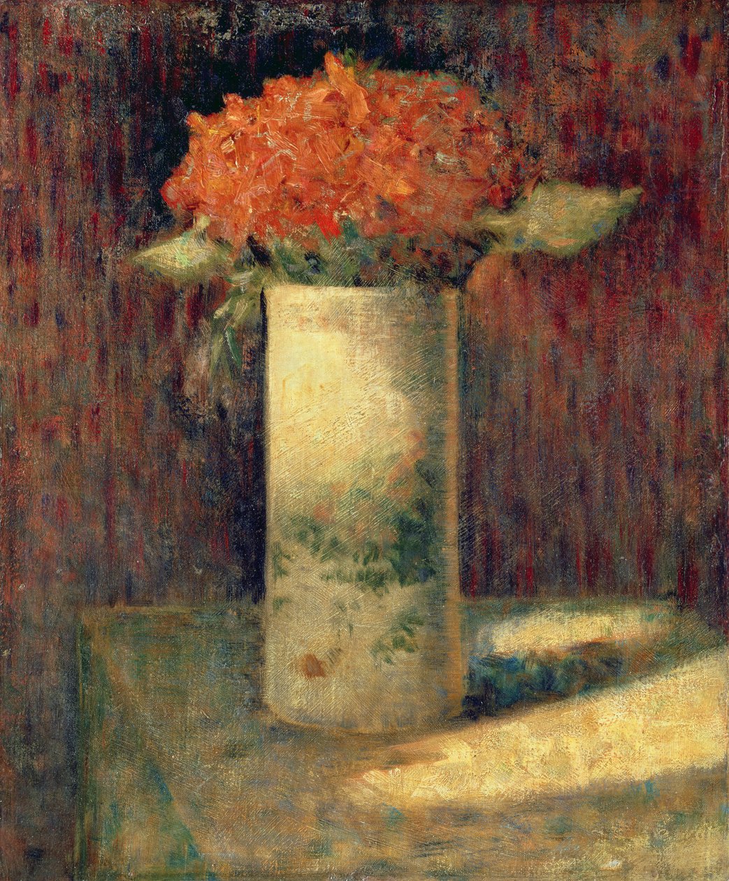Vaso di fiori da Georges Seurat