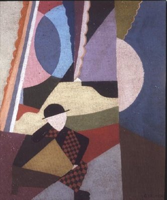 Uomo con bastone da Georges Valmier