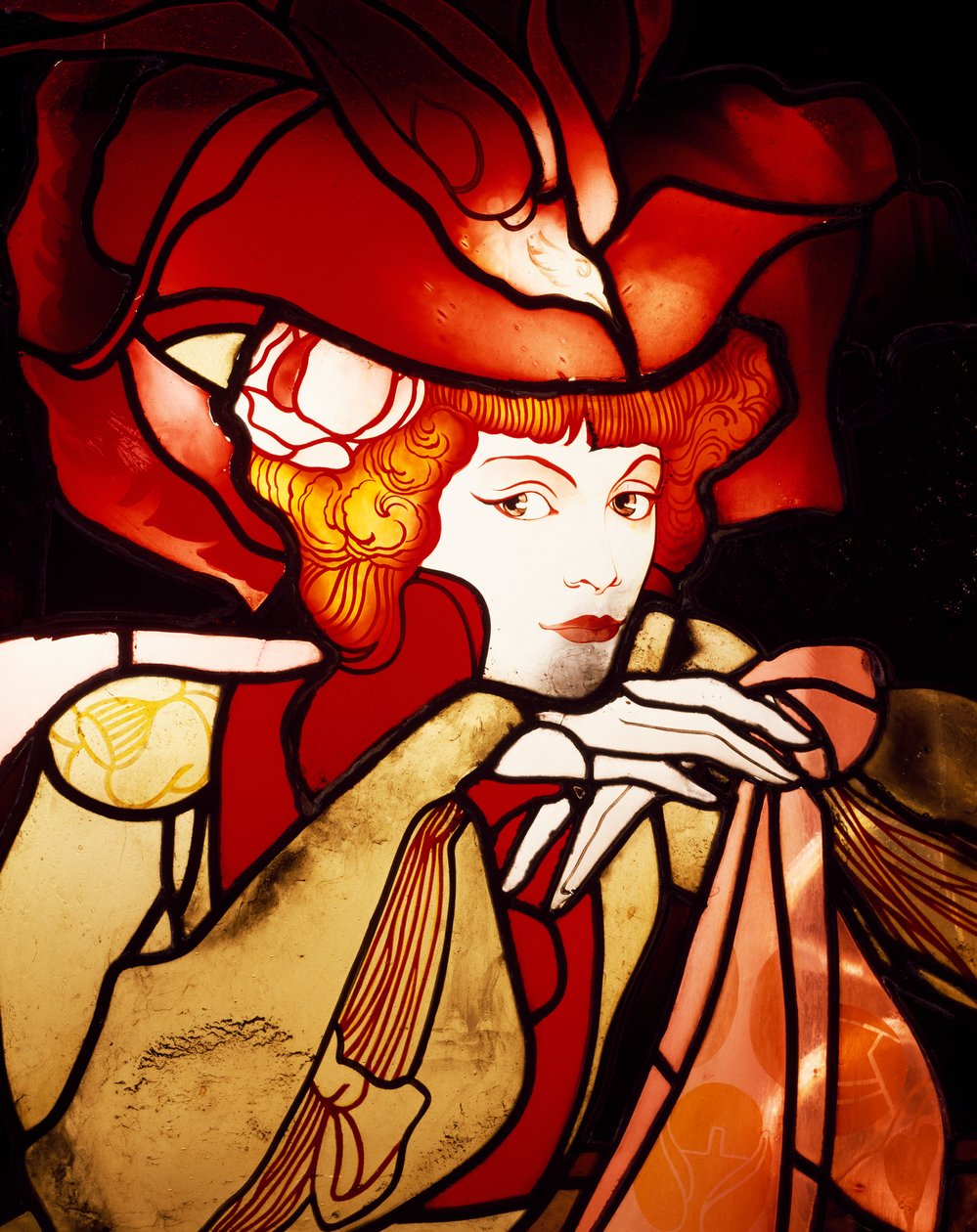 Figura femminile, (dettaglio) da Georges de Feure