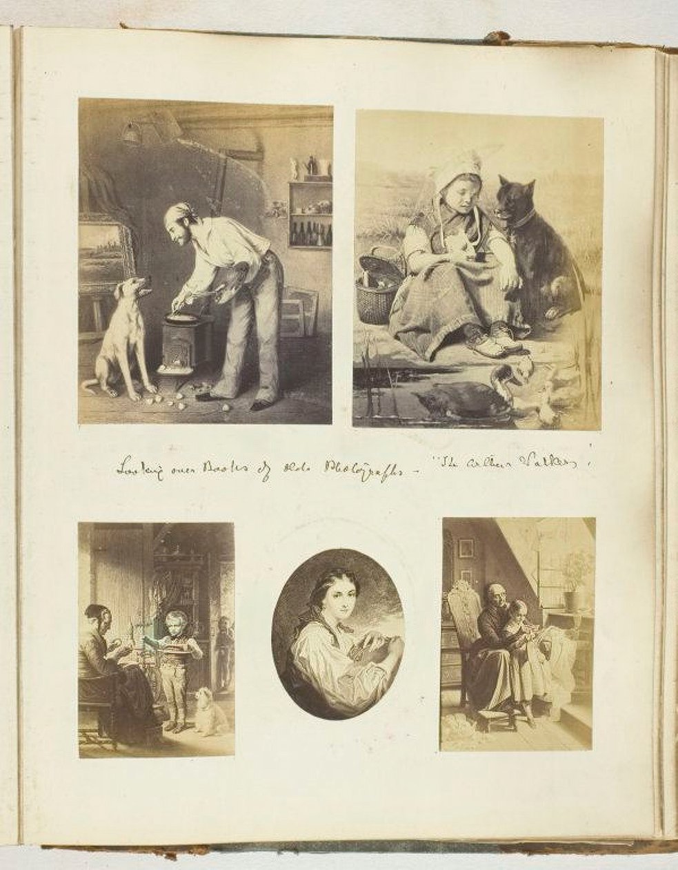 Senza titolo [pagina di illustrazioni], 1855-68 da Georgina Cowper