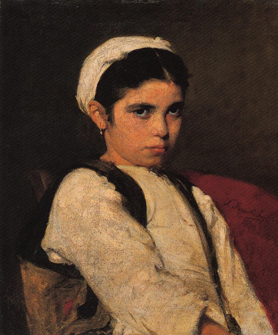 Ragazza di Megara da Georgios Jakobides