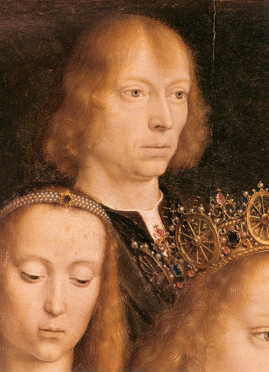 Autoritratto, c.1509 (dettaglio) da Gerard David