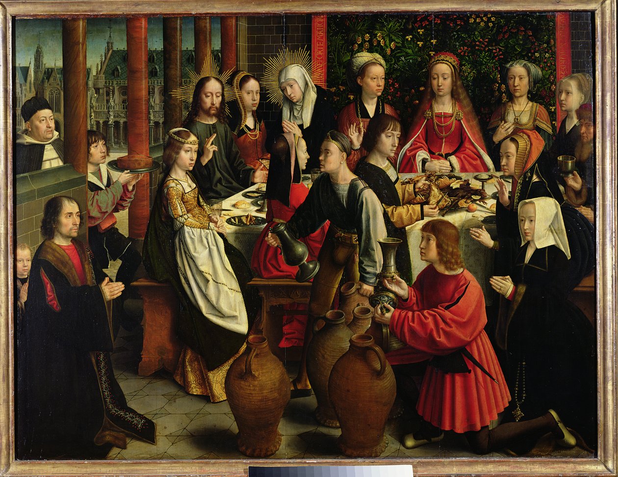 Le nozze di Cana, c.1500-03 da Gerard David