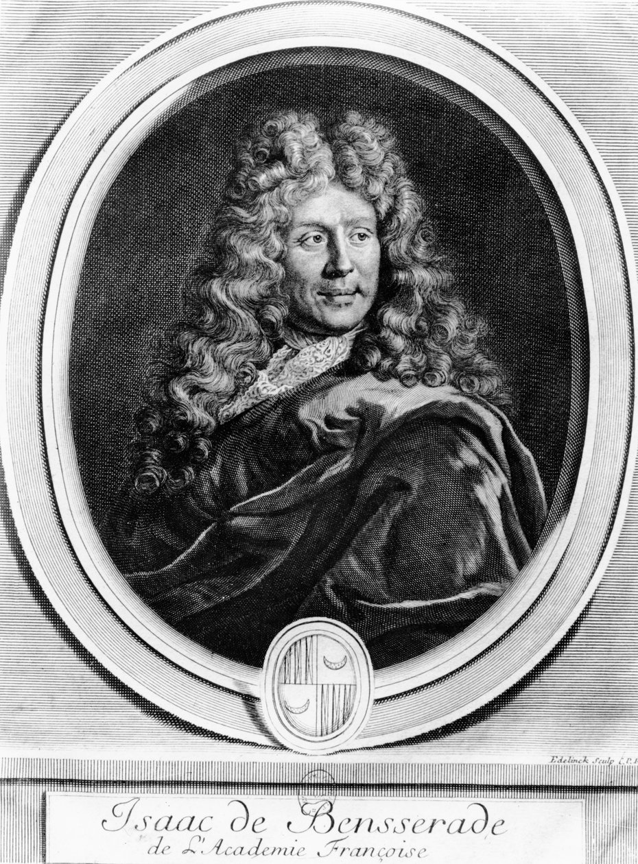 Isaac de Bensserade da Gérard Edelinck