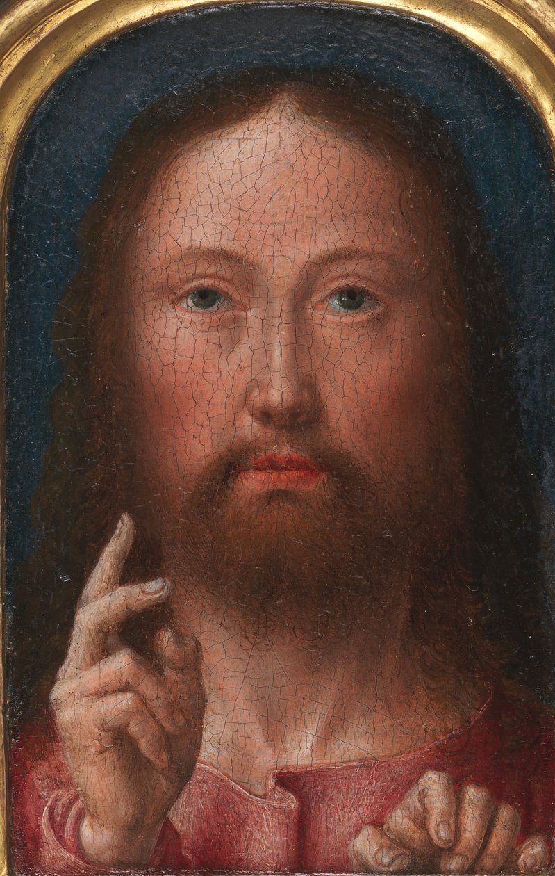 Cristo benedicente, ca. 1500-1505 da Gerard David