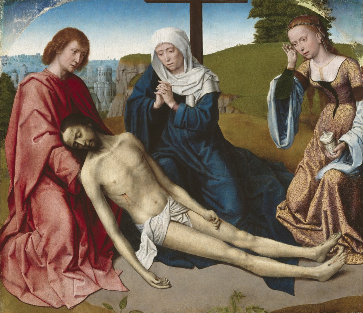 Compianto sul Corpo di Cristo, c.1500 da Gerard David