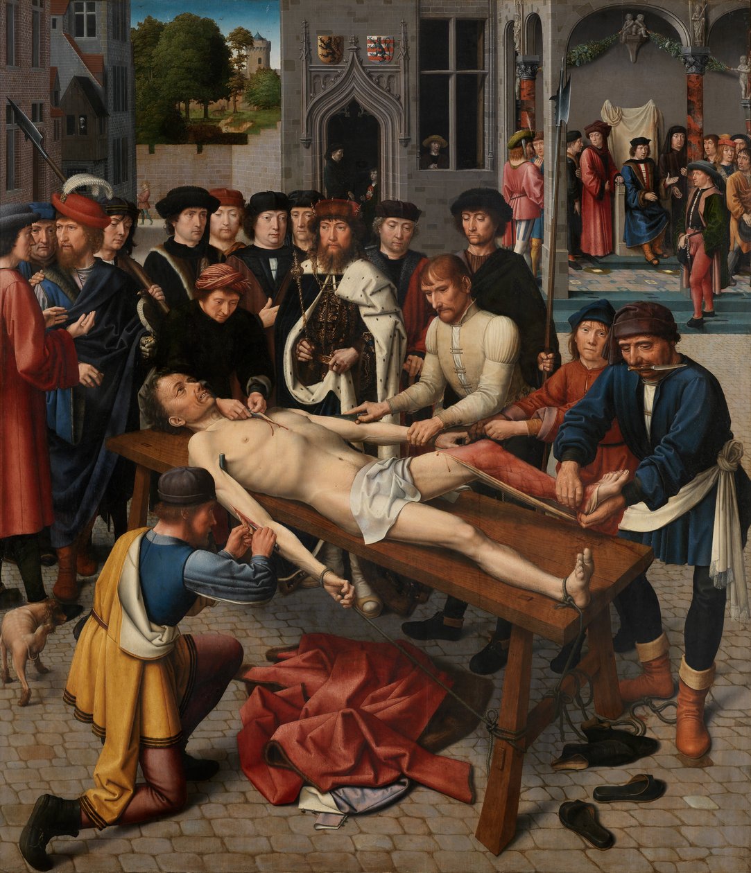 Scorticamento di Sisamnes da Gerard David