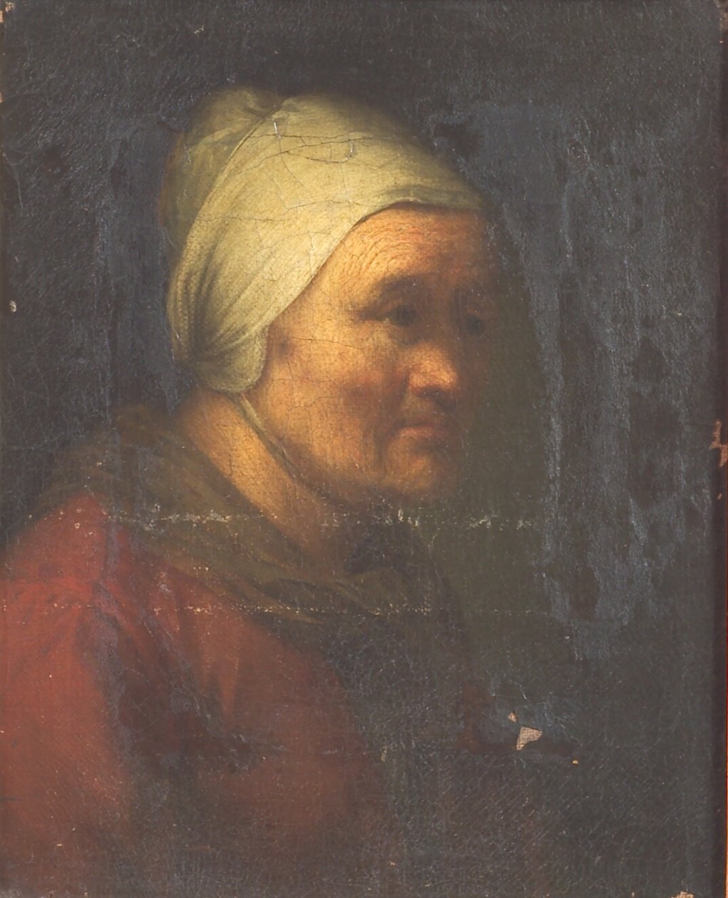 Una vecchia donna da Gerrit Dou