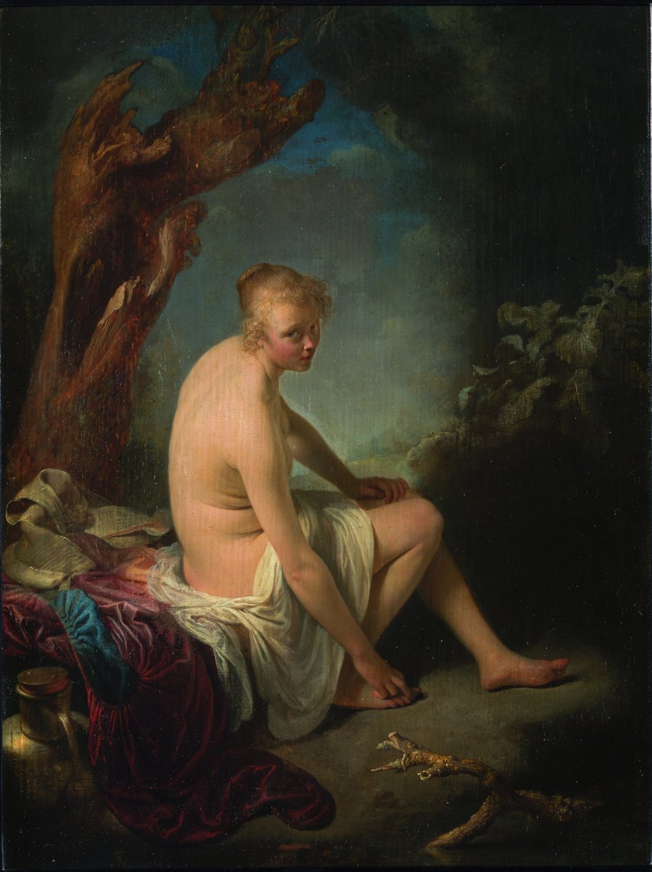 Bagnante, ca 1662-1665 da Gerrit Dou