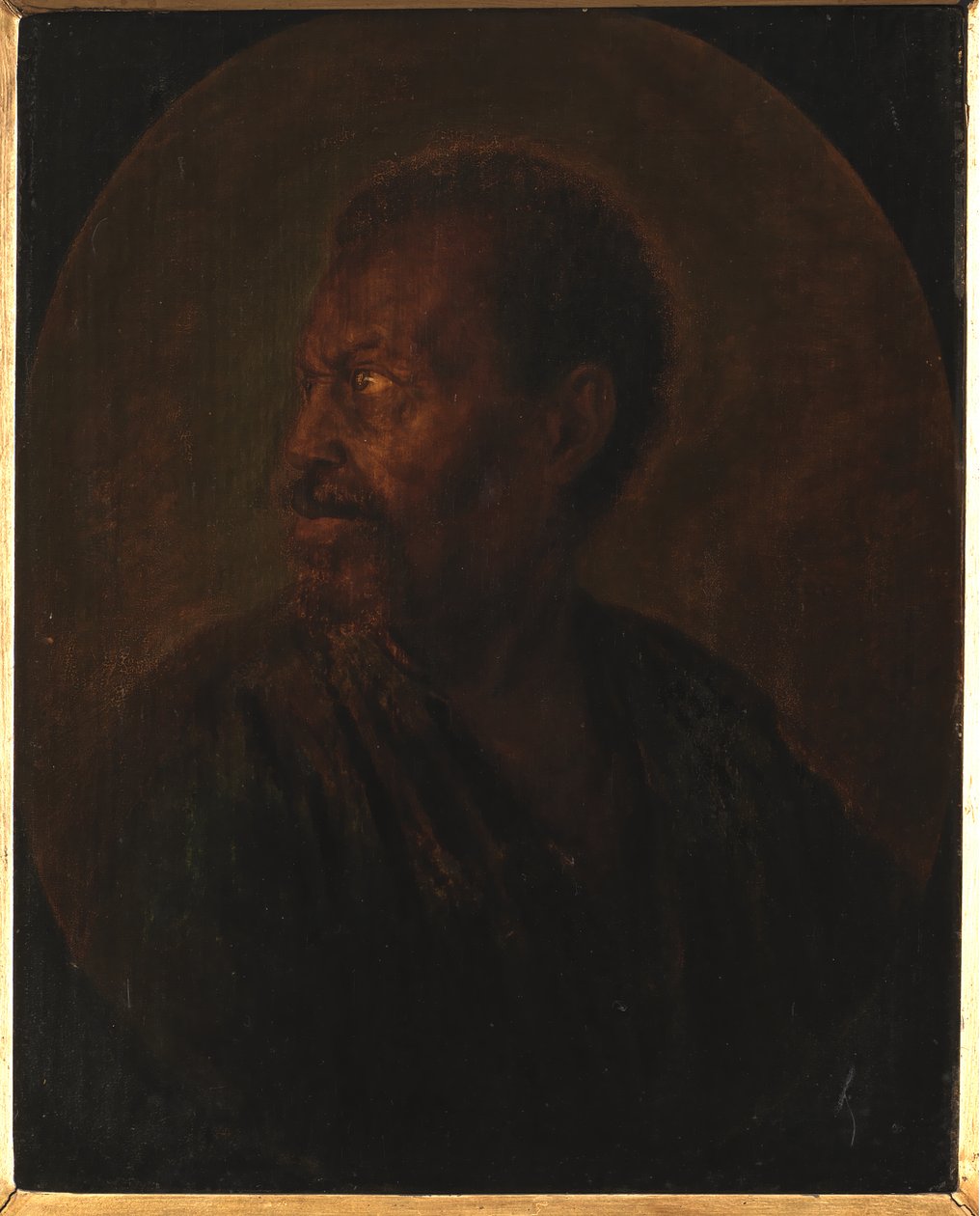 Testa di un africano da Gerrit Dou