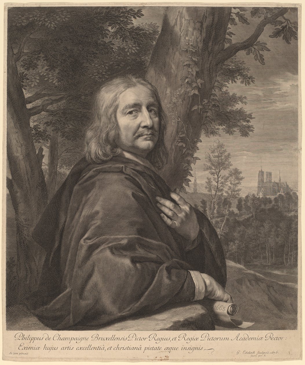 Philippe de Champaigne da Gerard Edelinck after Philippe de Champaigne