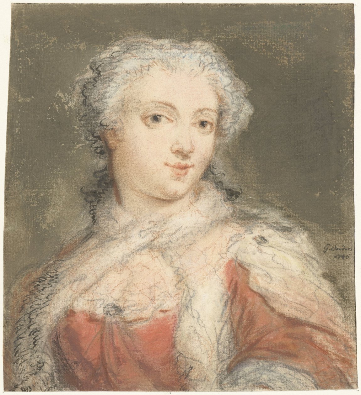Ritratto di una giovane donna da Gerard Sanders