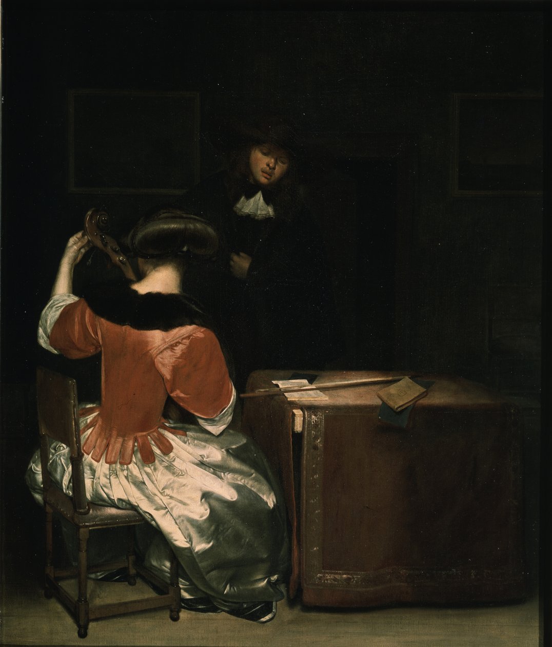 La lezione di musica da Gerard, Ter Borch