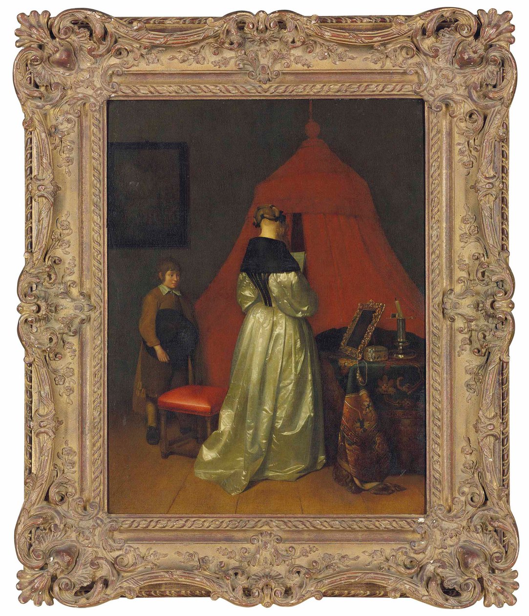 La lettera, 1660 da Gerard ter Borch