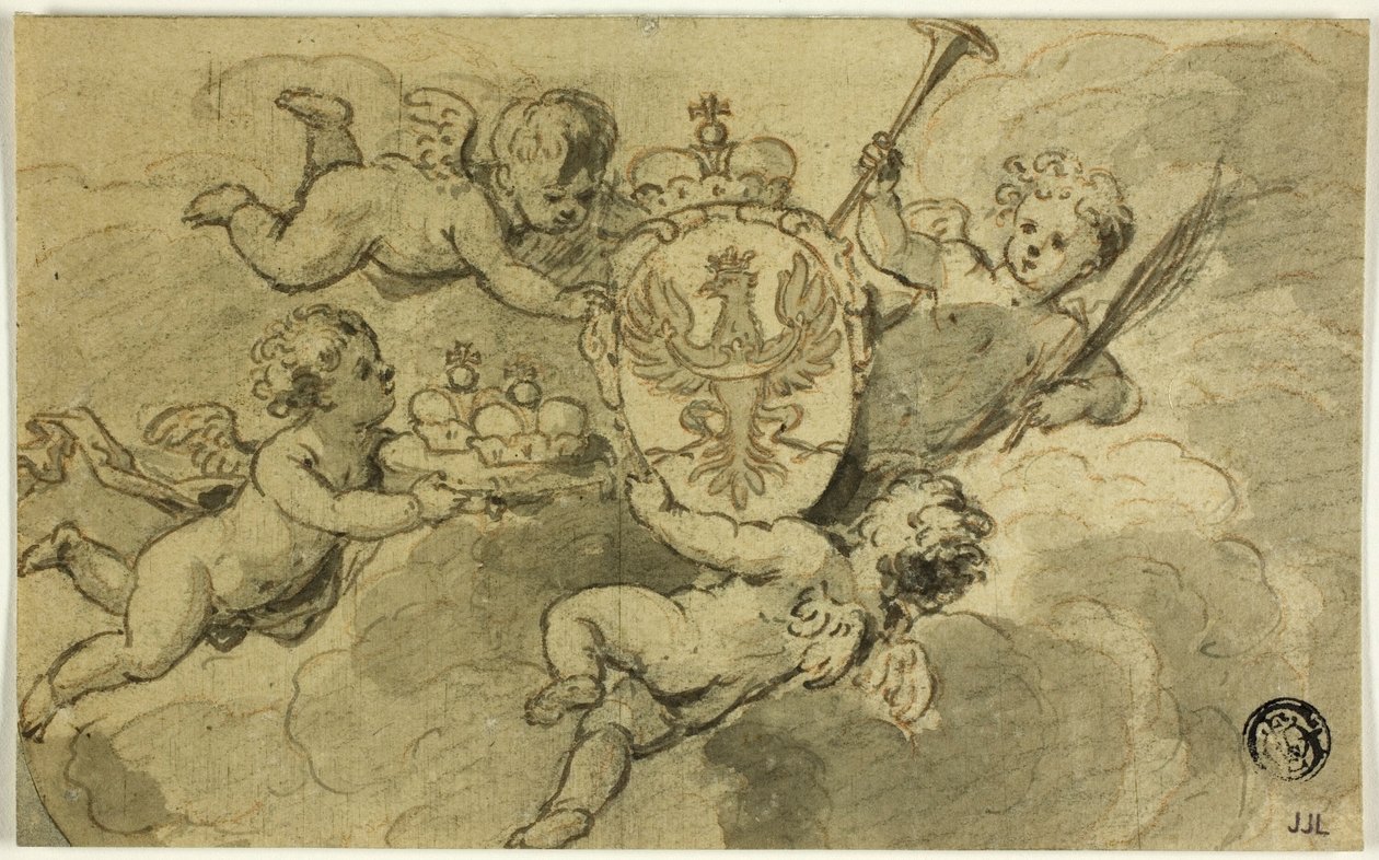 Putti e stemmi da Gerard de Lairesse